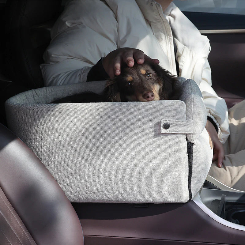 Siège de voiture pour chien/ Porte-chien portable pour petits chiens /Sac de voyage de sécurité