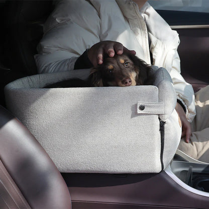 Siège de voiture pour chien/ Porte-chien portable pour petits chiens /Sac de voyage de sécurité