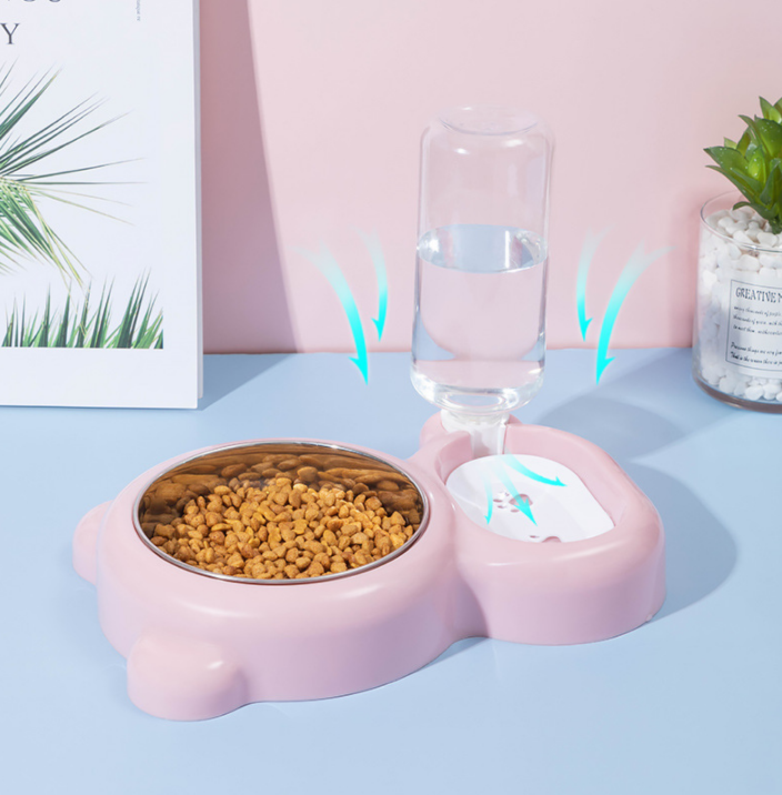 Gamelle multifonction en acier inoxydable avec bouteille d'eau