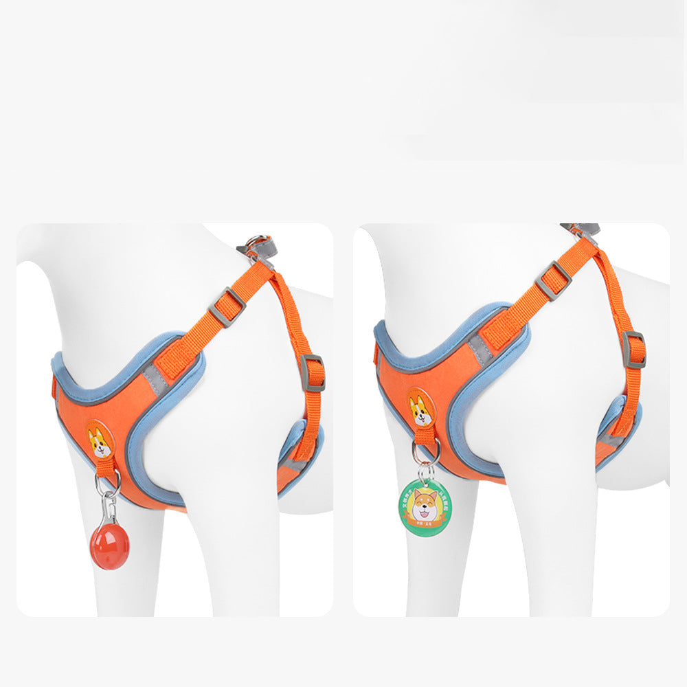 Harnais type gilet avec sangle poitrine