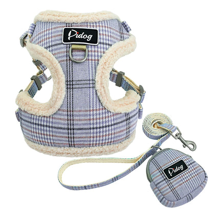 Soft Pet Dog Harnesses Vest No Pull Adjustable Chihuahua Puppy Cat Harness Leash Set for Small Medium Dogs Coat Arnes Perro