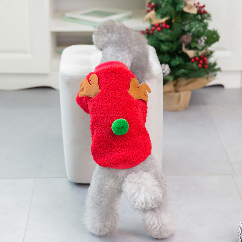Pull d'hiver avec motif sapin de Noël