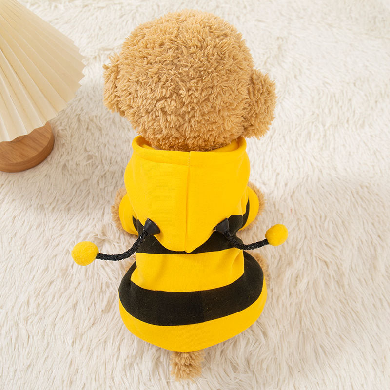 Sweat à capuche en velours épais