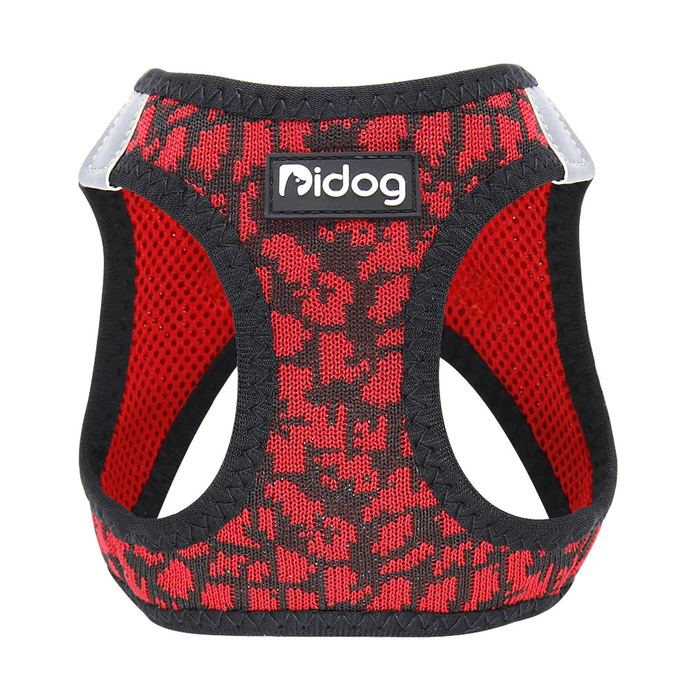 Breathable Dog Harness and Leash Set Reflective Mesh Pet Puppy Harness Vest Lead Leahes Chihuahua Harness for Small Dogs