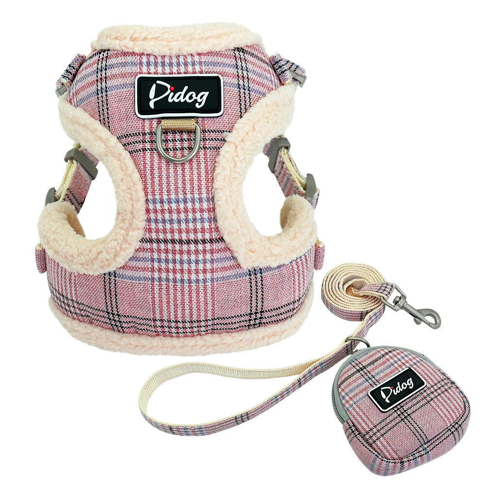 Soft Pet Dog Harnesses Vest No Pull Adjustable Chihuahua Puppy Cat Harness Leash Set for Small Medium Dogs Coat Arnes Perro