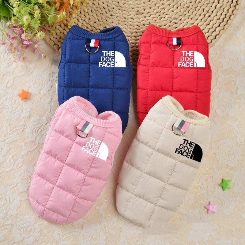Vêtement pour chien d'hiver - Gilet en coton pour chien