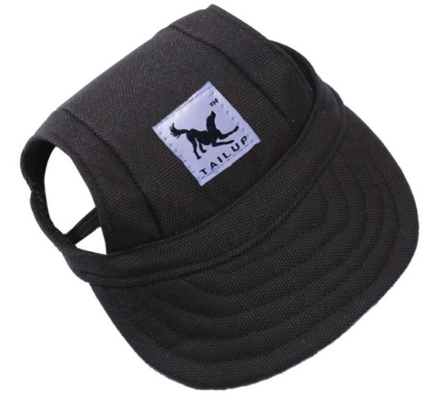 Casquette pour chien de petite taille en toile