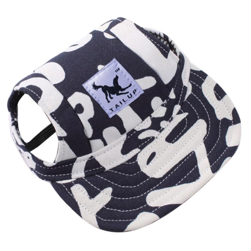 Casquette pour chien de petite taille en toile