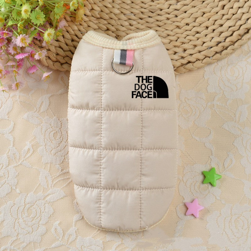 Vêtement pour chien d'hiver - Gilet en coton pour chien