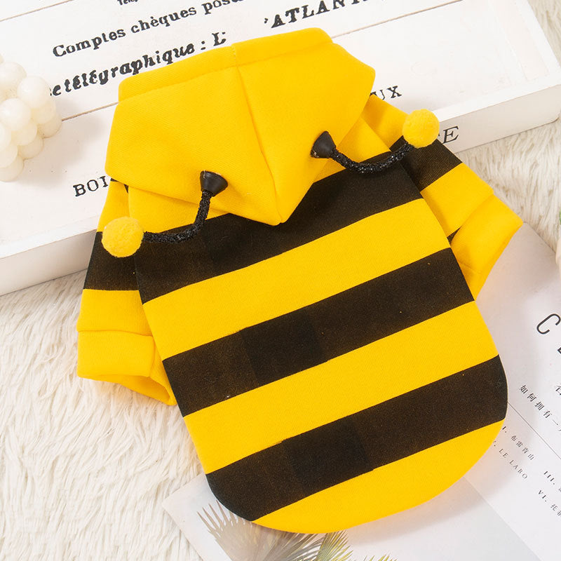 Sweat à capuche en velours épais