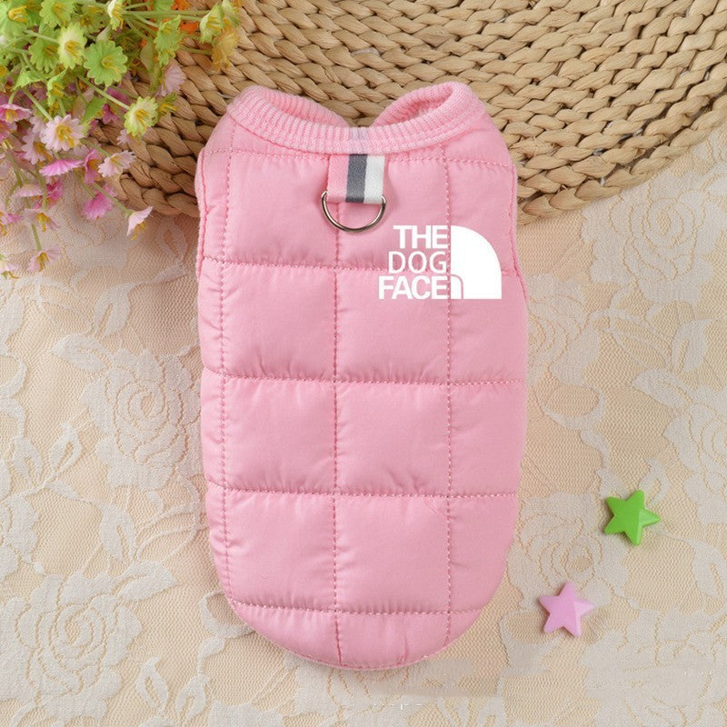 Vêtement pour chien d'hiver - Gilet en coton pour chien