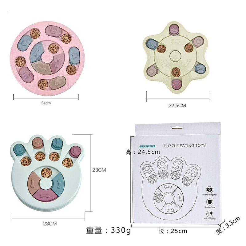 Jouets puzzle pour chiens augmentant le QI