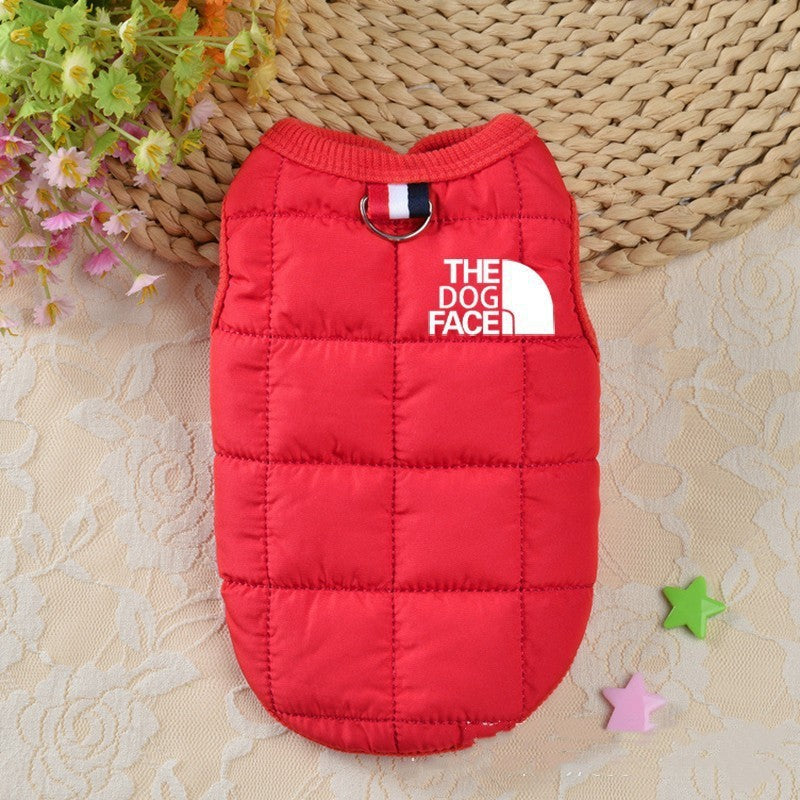 Vêtement pour chien d'hiver - Gilet en coton pour chien