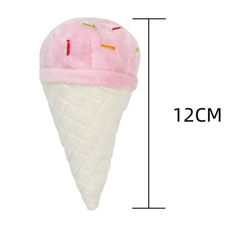 Jouet sonore en peluche