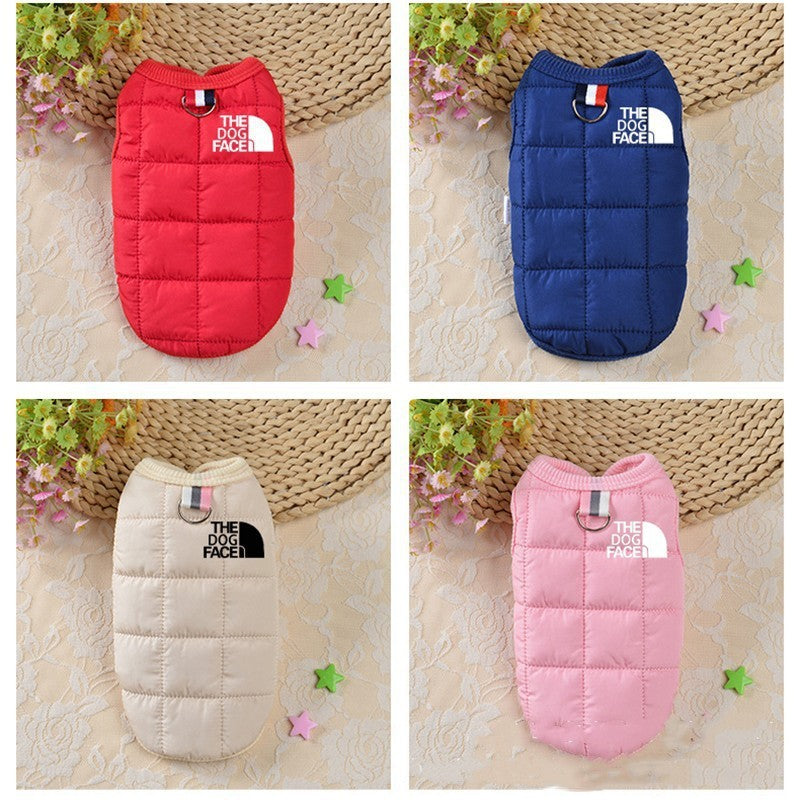 Vêtement pour chien d'hiver - Gilet en coton pour chien