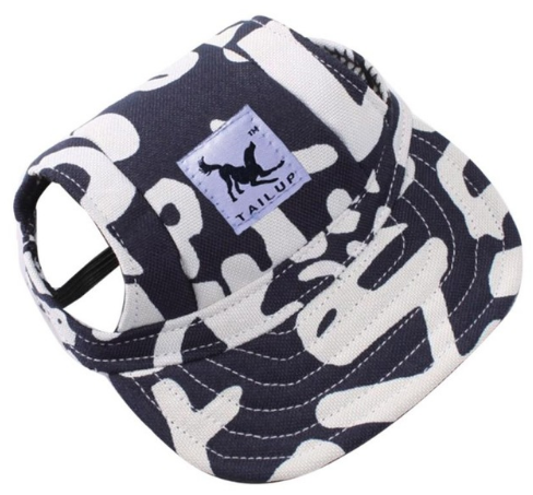 Casquette pour chien de petite taille en toile