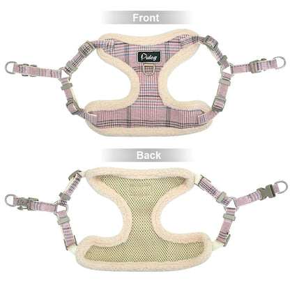 Soft Pet Dog Harnesses Vest No Pull Adjustable Chihuahua Puppy Cat Harness Leash Set for Small Medium Dogs Coat Arnes Perro